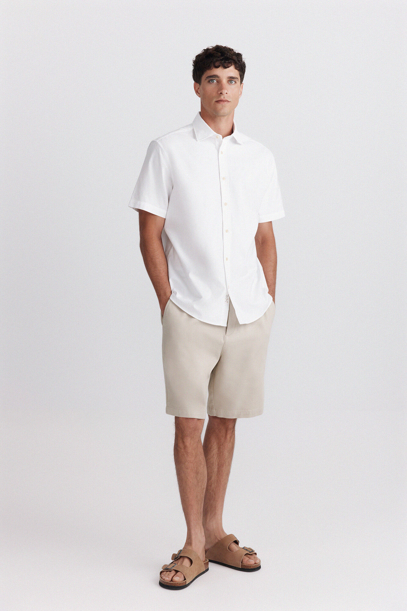Springfield Short sleeve oxford shirt