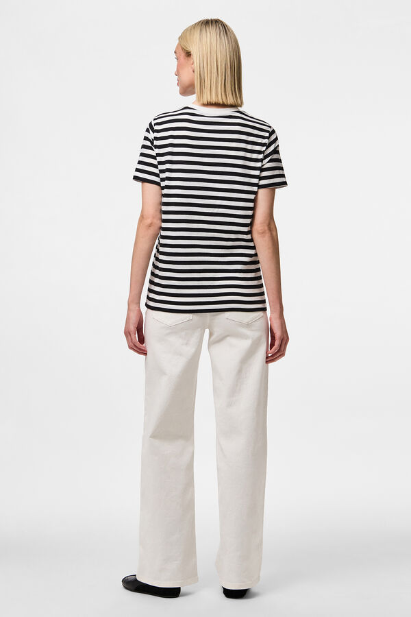 Pieces Basic T-shirt black