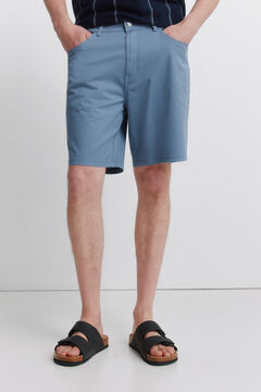 Springfield Lightweight 5-pocket washed regular fit Bermuda shorts