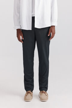 Springfield Bicolour structure comfort fit chinos