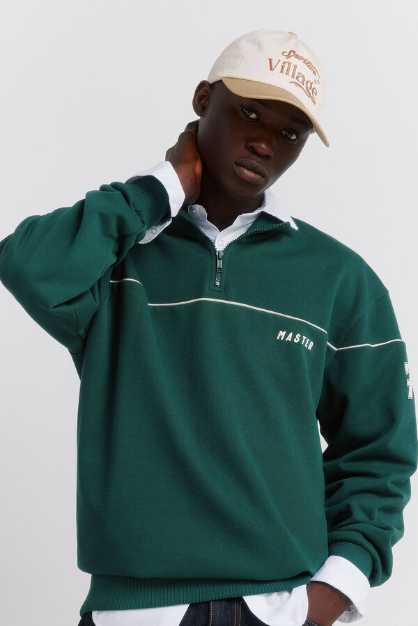 Springfield Piping sweatshirt 78 green