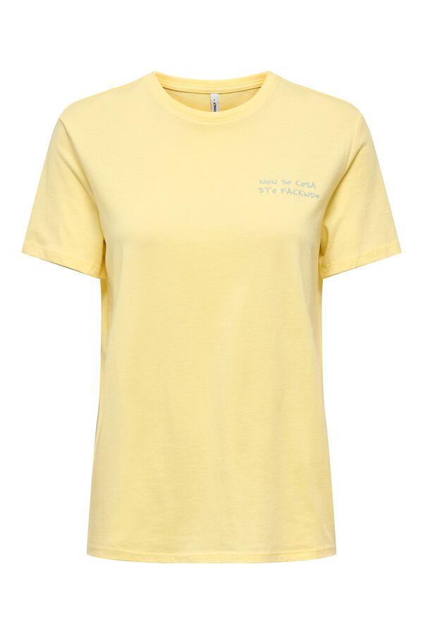 Only Kurzarm-T-Shirt mit Print