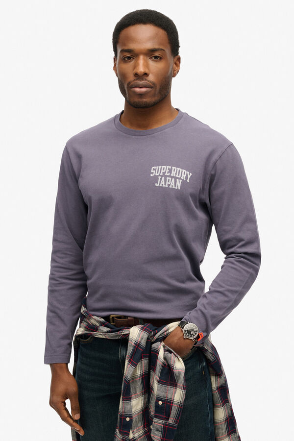 Superdry Round neck T-shirt grey