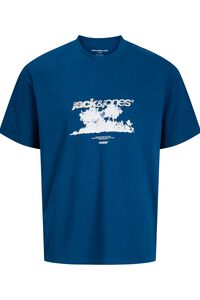 Jack & Jones Camiseta regular fit algod&oacute;n