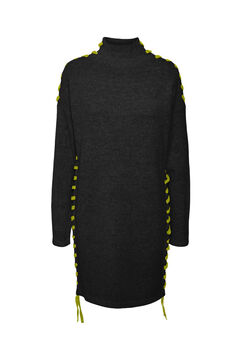 Springfield Jersey-knit dress. black