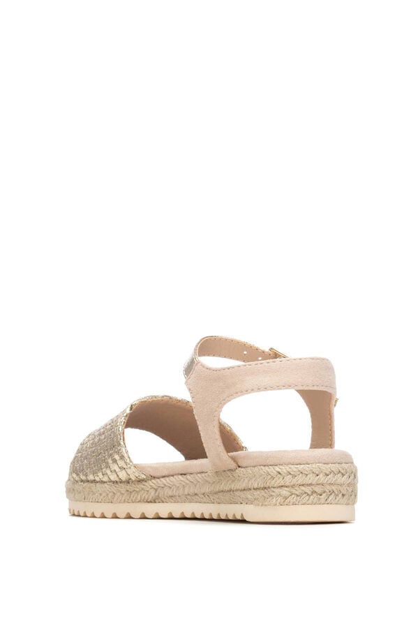 XTI Casual buckle sandal printed