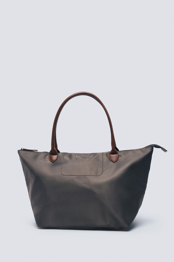 Springfield Mala tote bag de nylon estampado