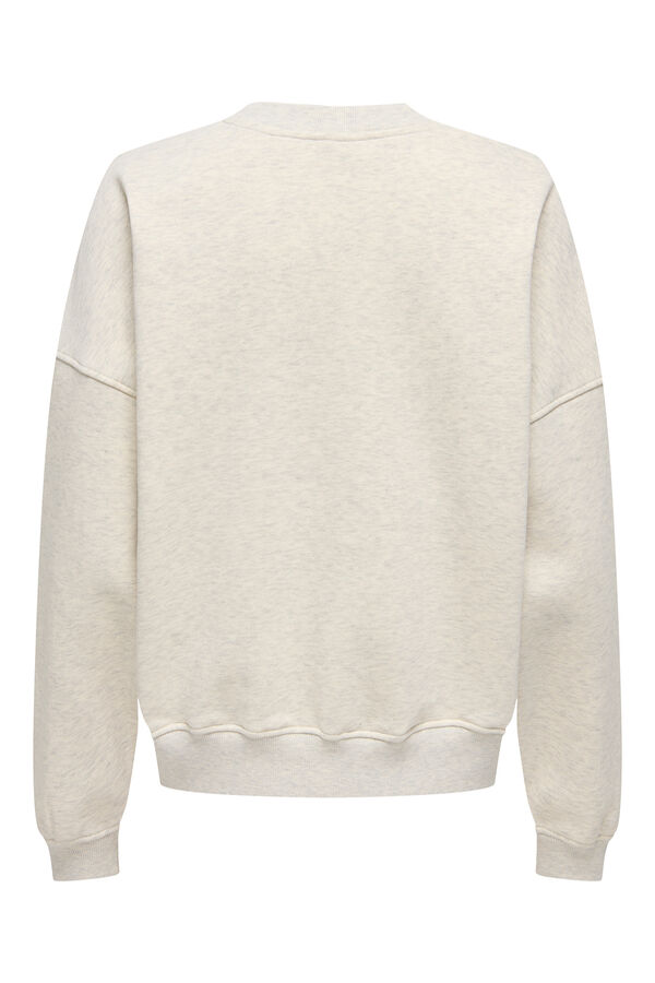 JDY Round neck sweatshirt grey