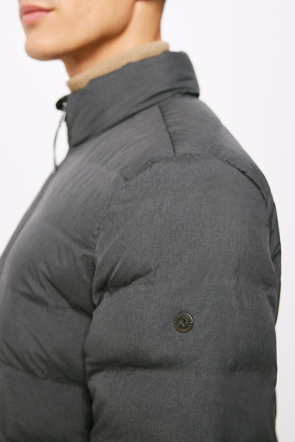 Springfield Quilted heat-sealed jacket grey
