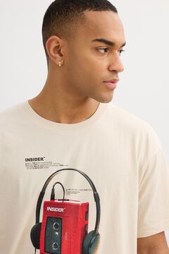 Inside Camiseta Walkman retro