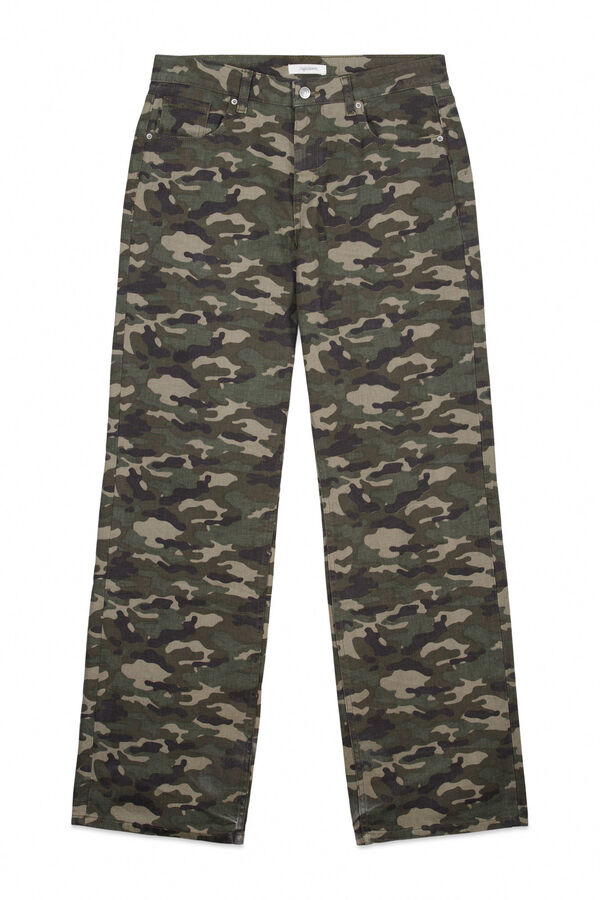 High Spirits Olive trousers beige