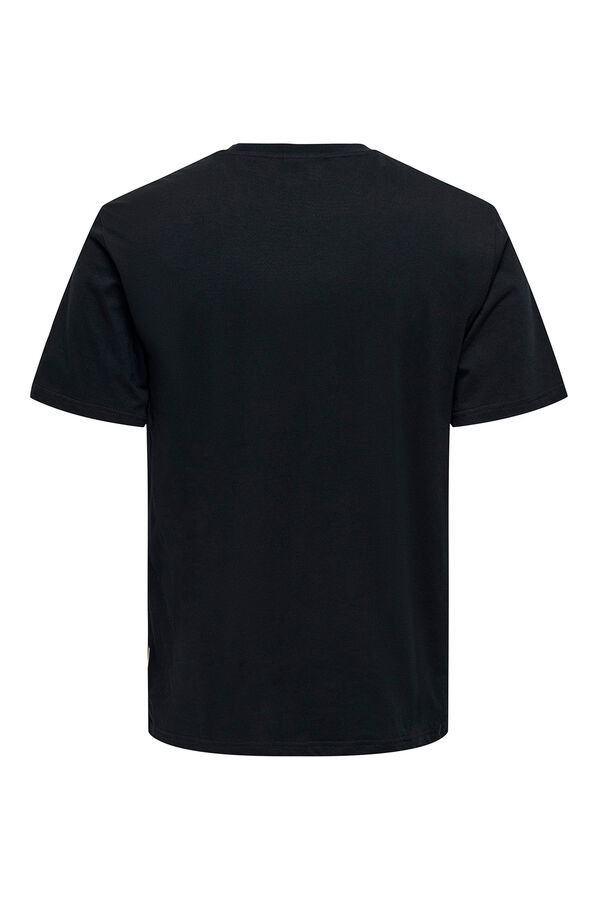 Only & Sons Camiseta manga corta. negro
