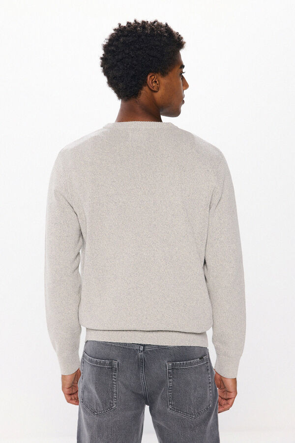 Springfield plain twisted jersey grey