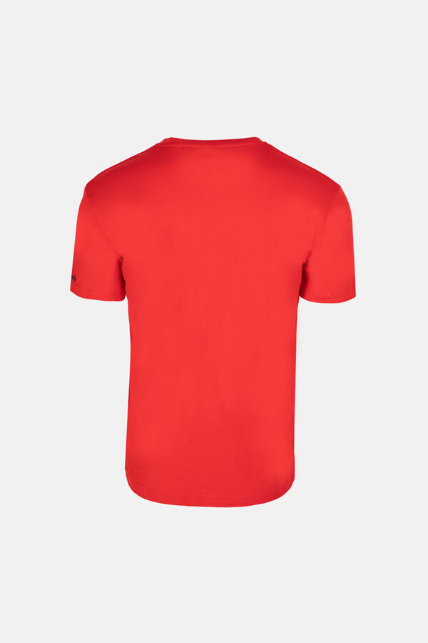 Springfield Abella short-sleeved cotton T-shirt  rouge