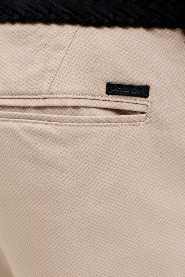 Jack & Jones Stretch chino Bermuda shorts grey