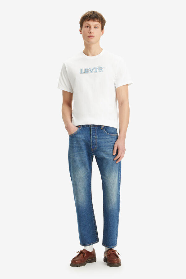 Springfield 501® '93 Crop Jeans plava