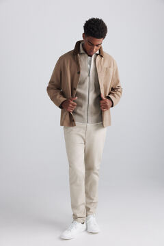 Springfield Zip fastening structure cardigan