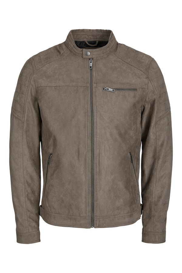 Jack & Jones Faux suede jacket grey