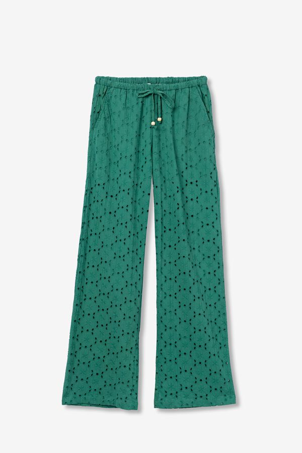 Tiffosi Young Pantal&oacute;n straight fit green