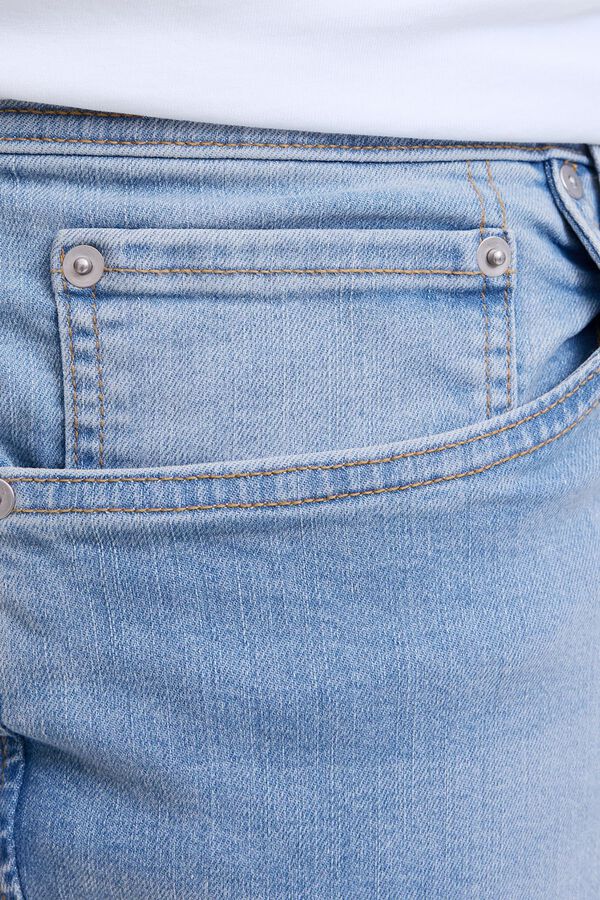 Jack & Jones PLUS Vaquero slim cinco bolsillos azul