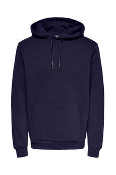 Only & Sons Sweatshirt b&aacute;sico com capuz masculino