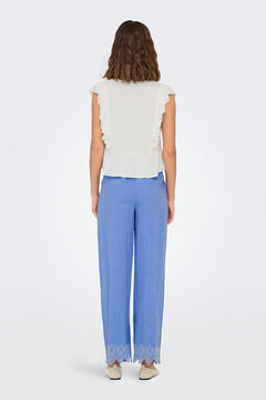 Only Leinenbluse im regular fit