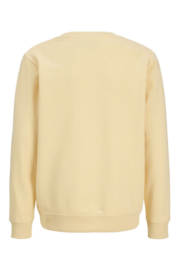 Jack & Jones Junior Sudadera cuello redondo amarillo