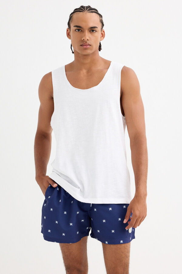 Inside Basic vest top white