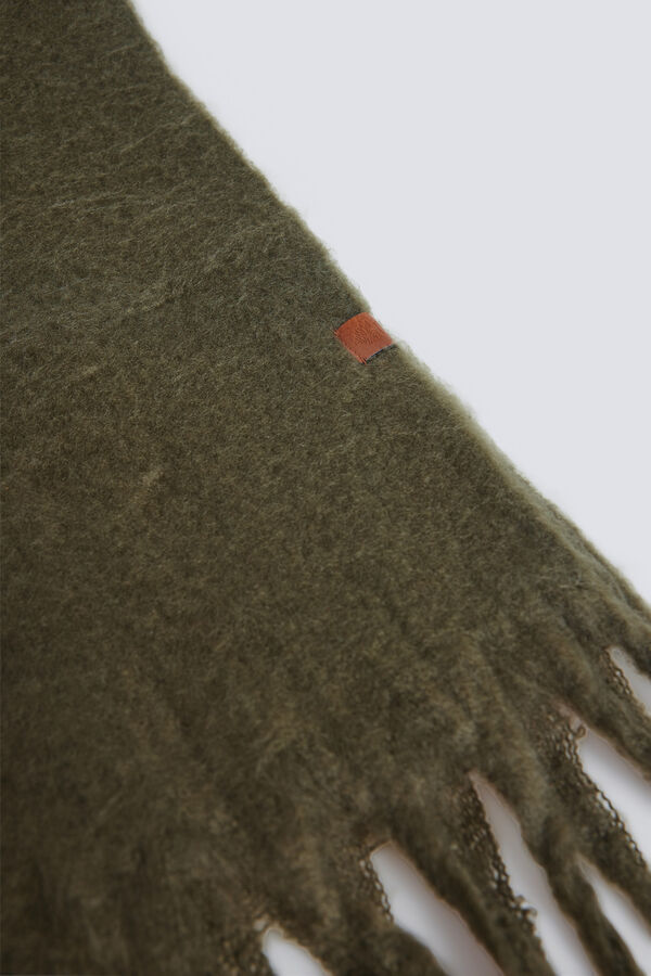 Springfield Wool blend scarf printed