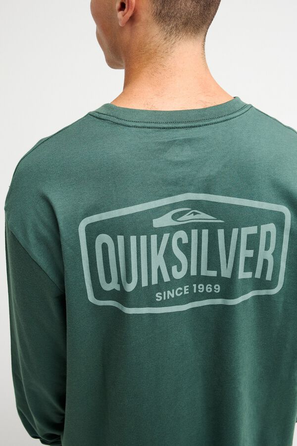 Quiksilver Long sleeve T-shirt green