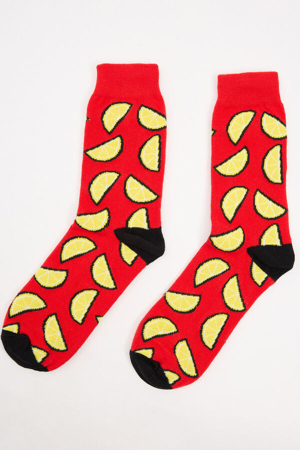 Springfield 3-pack of patterned socks natural