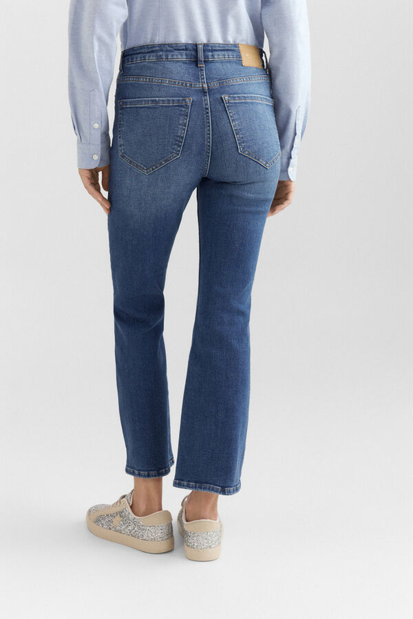 Springfield Jeans kick flare azul