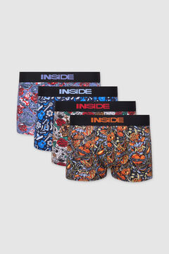 Inside Pack 4 boxers