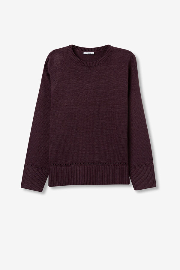 Tiffosi Blouse with Openwork printed