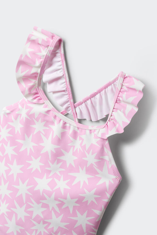 Springfield Kids Girls' star swimwear pink