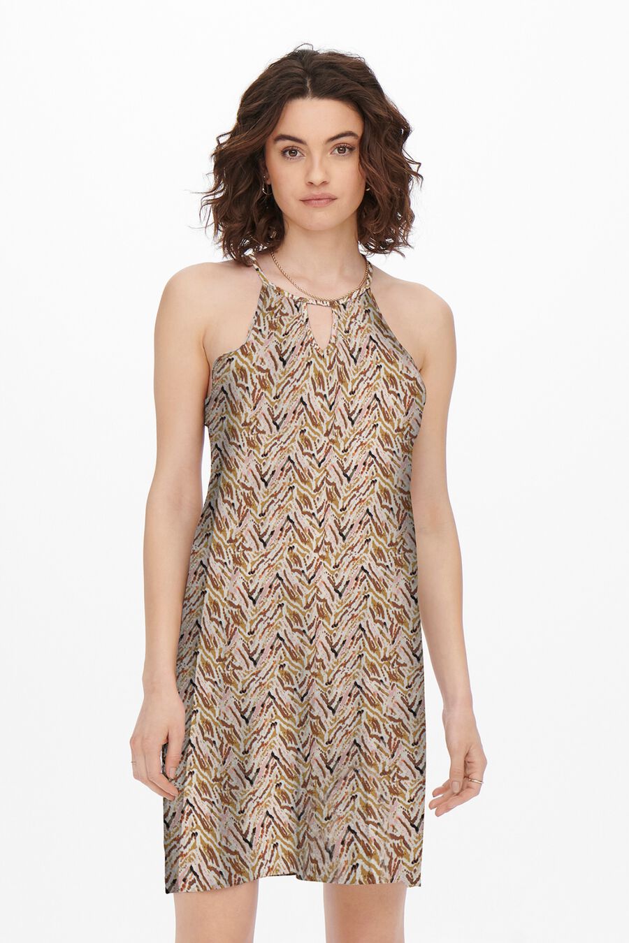 Vestido corto tirantes