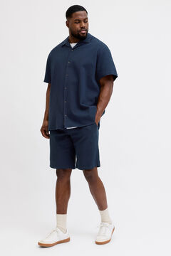 Jack & Jones PLUS Bermuda loose fit algod&oacute;n