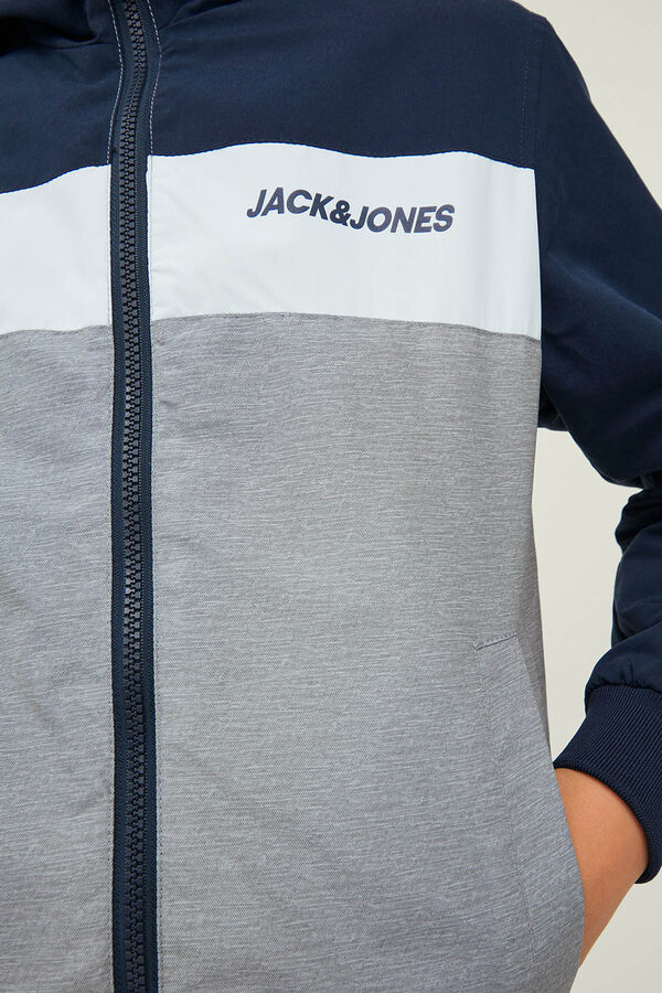Jack & Jones Junior Waterproof bomber jacket Plava