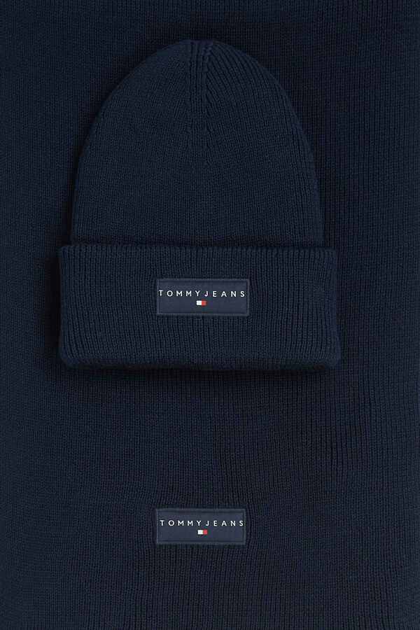 Tommy Jeans Bufanda de punto Tommy Jeans azul marino azul
