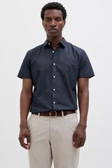 Jack & Jones Serge slim fit shirt blue