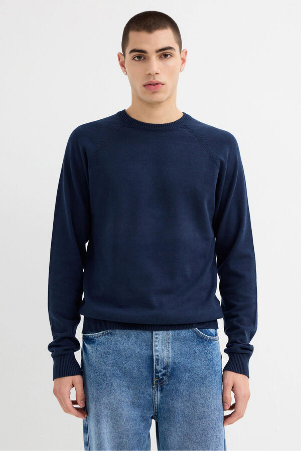 Inside Jersey B&aacute;sico azul