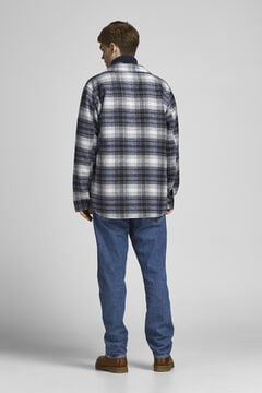 Springfield Checked shirt gris