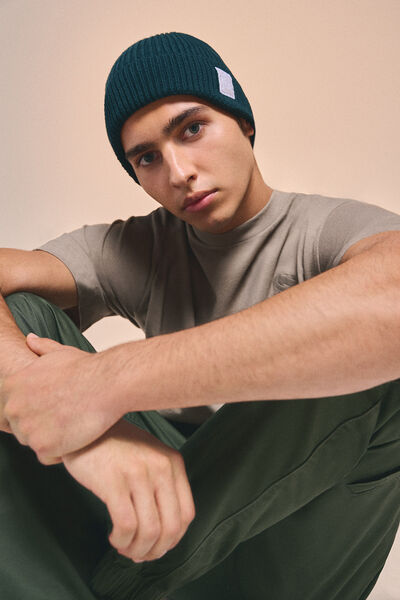 Springfield Pedri x Springfield beanie hat dark green