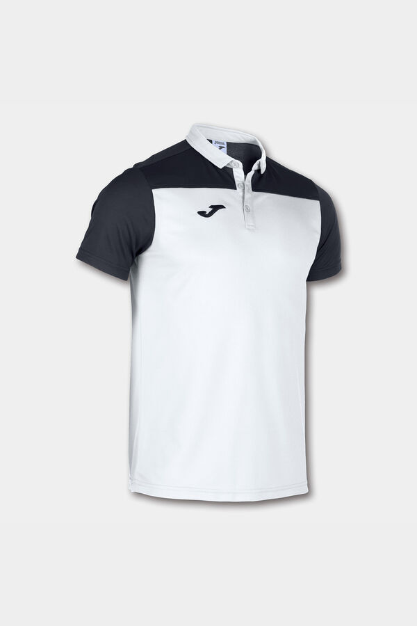 Joma Black M/C white i hobby polo shirt printed