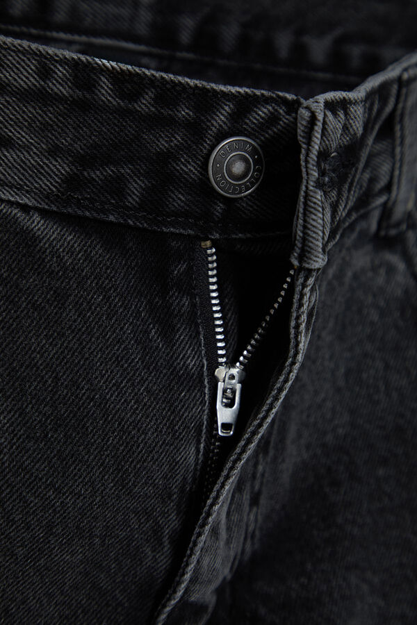 Trendyol Cal&ccedil;a jeans masculina comum preto