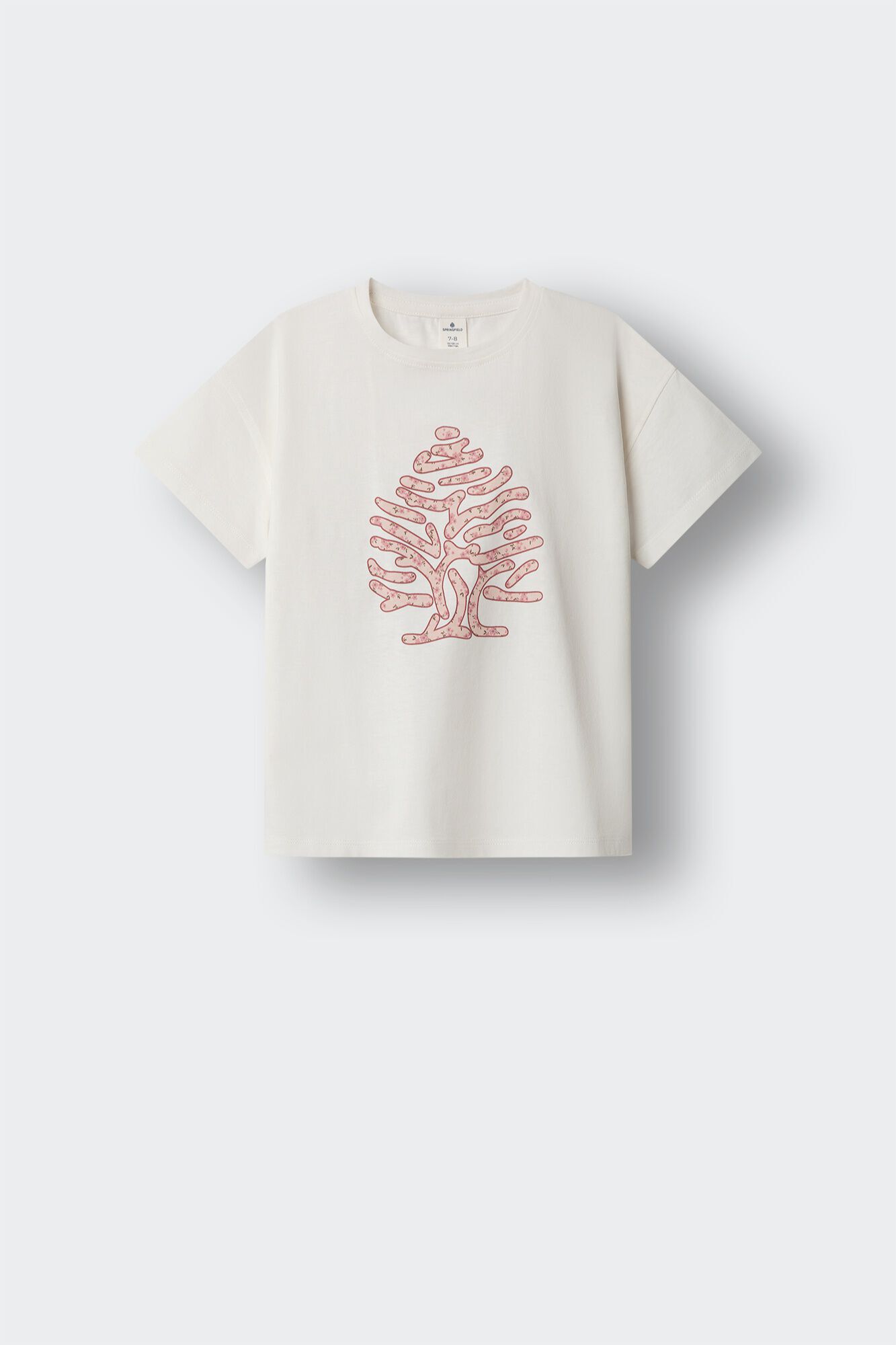 Springfield Kids Camiseta manga corta Arbol flores ni&ntilde;a