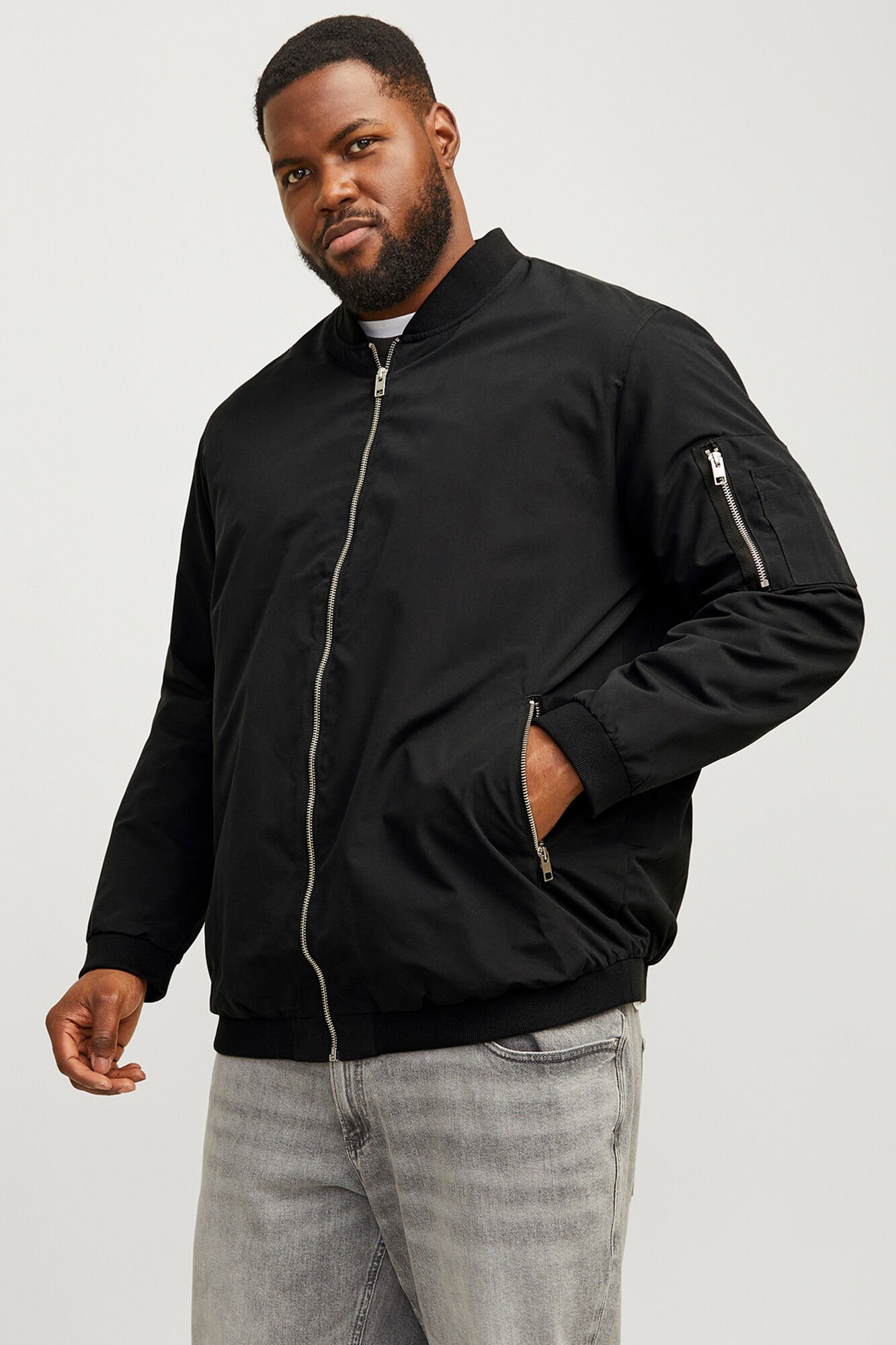 Jack & Jones PLUS Cazadora bomber ligera