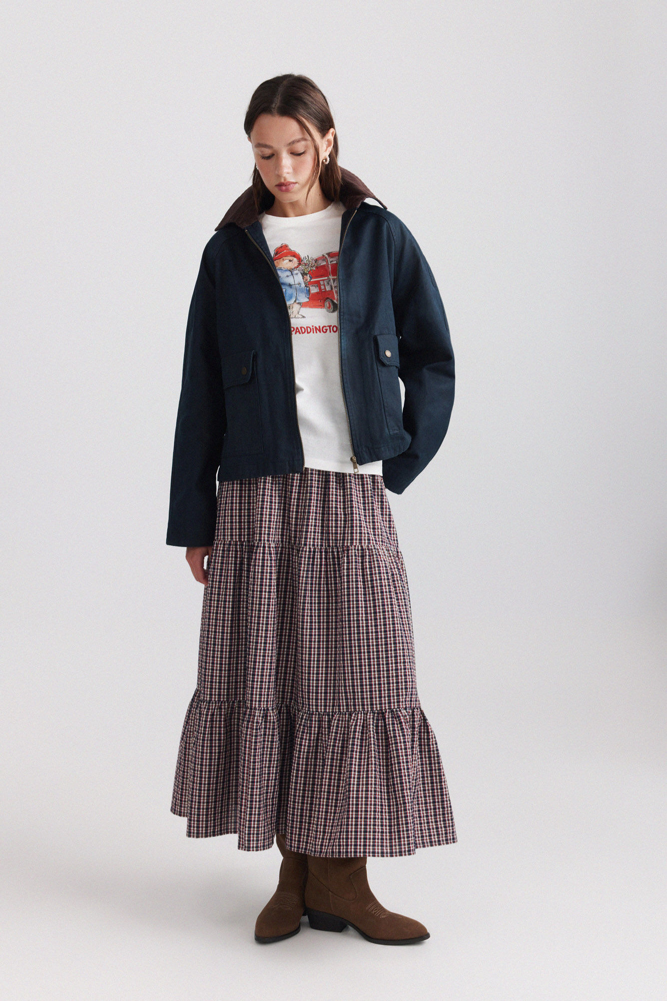 Springfield Parka corta capucha