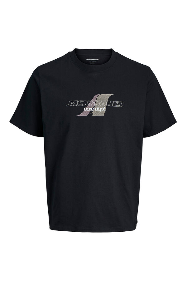 Jack & Jones Regular fit T-shirt Crna