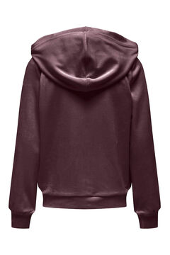 Only Girls Sweatshirt efeito veludo